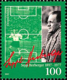 [The 100th Anniversary of the Birth of Sepp Herberger, Football coach and Player, type BLF]