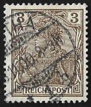 [Germania - Inscription "REICHSPOST", type J1]