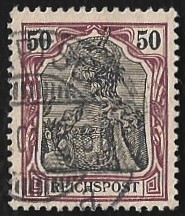 [Germania - Inscription "REICHSPOST", type J9]