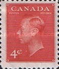 [King George VI - Inscription: "POSTES POSTAGE", type EM]