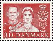 [The 25th Anniversary of the Marriage of King Frederik IX and Queen Ingrid, 类型 EA]