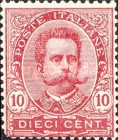 [King Umberto I - New Designs, тып AA]