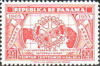 [Airmail - The 50th Anniversary of Rotary International, typ GR1]
