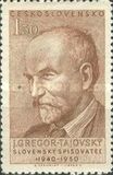 [The 10th Anniversary of the Death of J. Gregor Tajovsky (Writer), type CF]