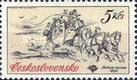 [Historic Coaches in Postal Museum, Tipo BZS]
