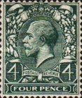 [King George V, 1865-1935 - New Watermark, тип BZ11]