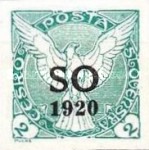 [Czeshoslovakian Newspaper Stamps Overprinted "SO 1920", type A44]