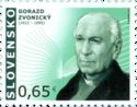[The 100th Anniversary of the Birth of Gorazd Zvonický, 1913-1995, type WW]