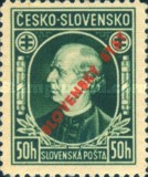 [Andrej Hlinka - Not Issued Stamps Overprinted "SLOVENSKŶ ŠTAT", type C]