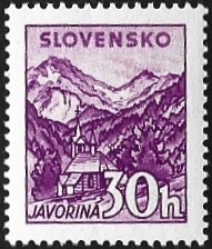 [Paisajes. Serie de 1939 - 43 sin filigrana., tipo V1]