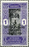 [Dahomey Postage Stamps Overprinted "TOGO Occupation franco-anglaise", प्रकार C]