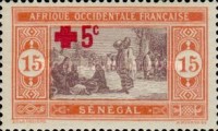 [Red Cross - Market Stamp of 1914 Surtaxed, type M18]