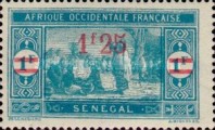 [Market Stamps of 1914 & 1922 Surcharged and Not Issued Market Stamps Surcharged, typ M44]