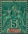 [Emisiones generales de las colonias francesas con la incripción "GUINÉE FRANÇAISE" , tipo A3]