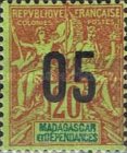 [Stamps of 1896 & 1900 Surcharged - See Also No. 101-104, Scrivi N1]