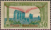 [Airmail - Issue of 1906 Overprinted "Poste Aerienne" and Wings or Surcharged 30c, tip G11]