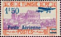 [Airmail - Issues of 1928 Surcharged, type O12]