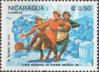 [Football World Cup - Mexico 1986, type BNS]