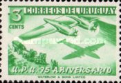 [The 75th Anniversary of U.P.U., type MA]