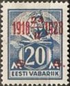 [Stamps of 1922-1925 Surcharged in Red or Black, type AB4]