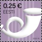 [Definitives - Post Horn - "2020" Imprint, tegund ZE9]