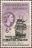 [Previously Issued Stamps Overprinted "TRANS - ANTARCTIC - EXPEDITION 1955-1958", 類型 X3]
