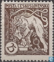 [Definitives - The 1st Anniversary of Czezhoslovak Independence, type J12]