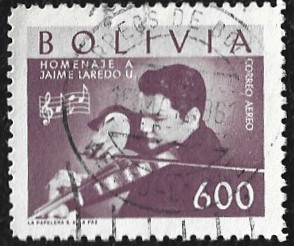 [Airmail - Jaime Laredo Commemoration, type IN]