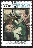 [The 500th Anniversary of the Birth of Michelangelo, 1475-1564, type BX]