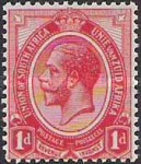 [Re George V  - Filigrana: Testa di antilope - Stampatore: De La Rue & Co. Ltd., Scrivi B4]