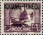 [Indochinese Postage Stamps Overprinted "KOUANG-TCHÈOU", τύπος J4]