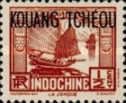 [Indochinese Postage Stamps Overprinted "KOUANG-TCHÈOU", τύπος J3]