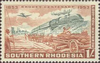 [The 100th Anniversary of the Birth of Cecil Rhodes, type AE]