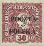 [Newspaper Stamps from Austria Overprinted, type N4]