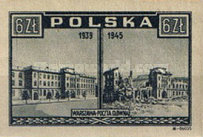[Laments on Warsaw - Views of Warsaw from Before and From After the Devastations of the World War II, type HC]