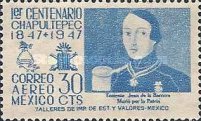 [Airmail - Portraits of "Child Heroes" etc. Inscribed "1er CENTENARIO CHAPULTEPEC ("CHURUBUSCO" or "MOLINO DEL REY") 1847-1947", type AFA]