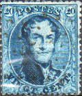 [King Leopold I - (Gravure: John Henry Robinson), type B21]