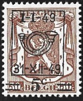 [Overprint of 1936 Series, Tip FM25]