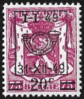 [Overprint of 1936 Series, Tip FM28]