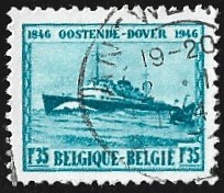 [The 100th anniversary of the Oostende-Dover ferry, tip MC]