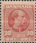 [King Christian IX, 1818-1906 - Horizontal Lines in Background in Oval, type M]