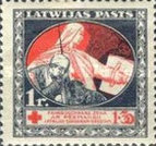 [Red Cross Charity - Brown and Green Design on Back, A type with Blue Design on Back, Tip H7]