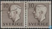 [King Gustaf VI Adolf of Sweden - Without Imprint, Tüüp DB17]