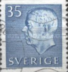 [King Gustaf VI Adolf of Sweden & Tree Crowns - New Colors and Values, type FA60]