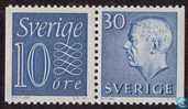 [King Gustaf VI Adolf of Sweden & Tree Crowns - New Colors and Values, type BM22]
