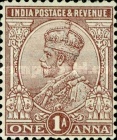 [King George V, 1865-1936 - New Colors, प्रकार XAX2]