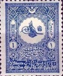 [Firma del sultán Abdul Hamid II. Correo interior., tipo T3]