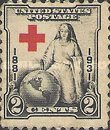 [The 50th Anniversary of the American Red Cross Society, type HU]