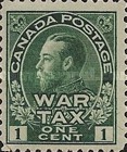 [King George V in Admiral Uniform Overprinted "War Tax", Вид AL]