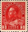 [King George V in Admiral Uniform - New Colors and Values, type AD10]